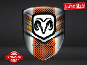 Dodge Autocollants Logo Vinyle Pro Max Résistants Stylé Design